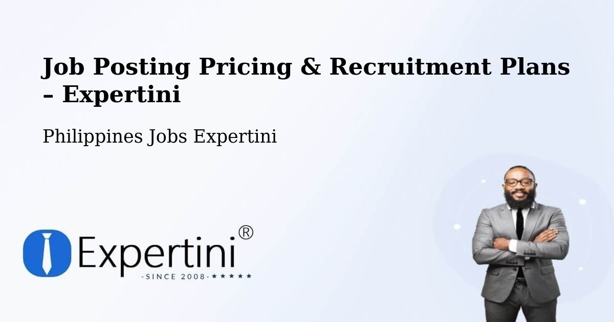 Job Posting Pricing & Recruitment Plans – Cafe - Cafe, Philippines Jobs Expertini
